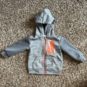 TWO-PIECE SET Nike Boys Therma Zip-Up Hoodie and Pants 12 Months